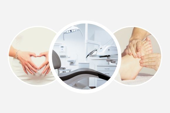 Copywriting sanitario. Dentista, podólogo, fisioterapia, embarazo